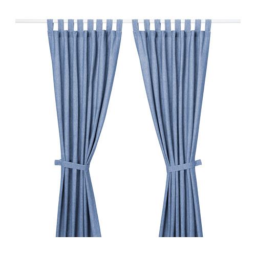 LENDA гардины с прихватом, 1 пара