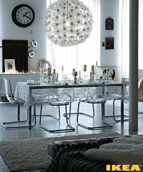 Интерьер столовой ИКЕА