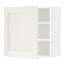 METOD шкаф навесной с полкой белый/Сэведаль белый 60x38.8x60 cm