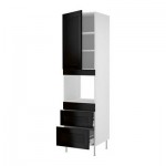 ФАКТУМ Вск шк д кмбнц дхвк+3 ящ - Рамшё черно-коричневый, 60x233 см