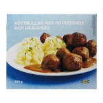 KÖTTBULLAR MED POTATISMOS фрикадельки с картоф пюре, заморожн