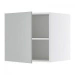 ФАКТУМ Верх шкаф на холодильн/морозильн - Аплод серый, 60x57 см