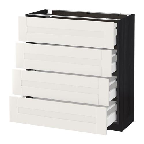 METOD/MAXIMERA напольн шкаф 4 фронт панели/4 ящика METOD/MAXIMERA напольн шкаф 4 фронт панели/4 ящика