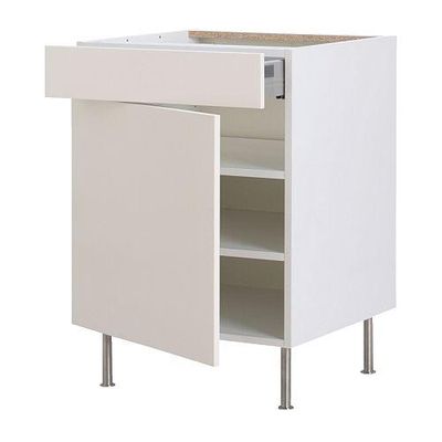 ФАКТУМ Напольн шкаф с полкой/ящиком/дверью - Аплод белый, 40 см ФАКТУМ Напольн шкаф с полкой/ящиком/дверью - Аплод белый, 40 см