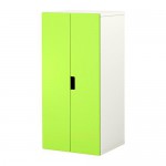 СТУВА Комбинация для хранения с дверцами - белый/зеленый