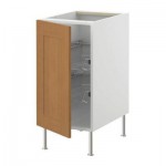 ФАКТУМ Напольный шкаф с проволочн ящиками - Эдель бук, 50 см