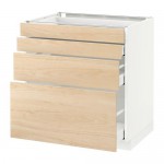 METOD/MAXIMERA напольн шкаф 4 фронт панели/4 ящика METOD/MAXIMERA напольн шкаф 4 фронт панели/4 ящика