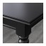 INGATORP раздвижной стол черный 87x74 cm