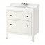 HEMNES/RÄTTVIKEN шкаф для раковины с 2 ящ белый