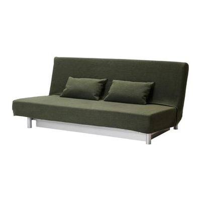 БЕДИНГЕ Чехол на 3-местный диван-кровать - Эдшен зеленый