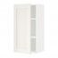 METOD шкаф навесной с полкой белый/Сэведаль белый 40x38.8x80 cm