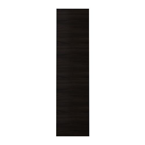 TINGSRYD накладная панель под дерево черный 61.6x240 cm