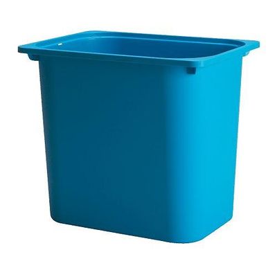 blue trofast bins