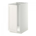 МЕТОД Наполный шкаф д/мойки/мусорн конт - Лаксарби белый, белый МЕТОД Наполный шкаф д/мойки/мусорн конт - Лаксарби белый, белый