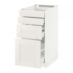 METOD/MAXIMERA напольн шкаф 4 фронт панели/4 ящика METOD/MAXIMERA напольн шкаф 4 фронт панели/4 ящика