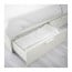 BRIMNES каркас кровати с ящиками белый 160x200 cm