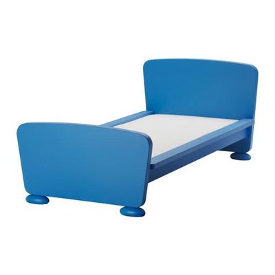 korting muis Vervreemden MAMMUT bed frame with slatted bottom - blue (s19837491) - reviews, price  comparisons