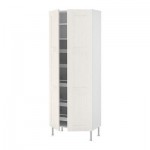 ФАКТУМ Высокий шкаф с ящиками/полками - Рамшё белый, 80x211x37 см ФАКТУМ Высокий шкаф с ящиками/полками - Рамшё белый, 80x211x37 см