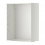 МЕТОД Каркас навесного шкафа - белый, 60x37x80 см
