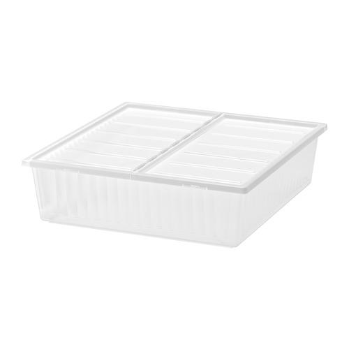 GIMSE  Bed storage box White 65 x 70 cm 