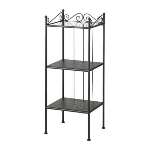 РЁНШЭР Стеллаж - черный РЁНШЭР Стеллаж - черный
