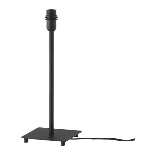 No autorizado Apto disfraz Base de la lámpara de mesa HEMMA negra (201.495.14) - opiniones, precio,  dónde comprar