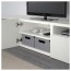 БЕСТО Тумба под ТВ - белый/Сельсвикен глянцевый/белый, направляющие ящика, плавно закр