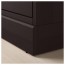 ХАВСТА Тумба под ТВ, с цоколем - темно-коричневый