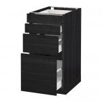 METOD/MAXIMERA напольн шкаф 4 фронт панели/4 ящика METOD/MAXIMERA напольн шкаф 4 фронт панели/4 ящика