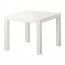 LACK придиванный столик глянцевый белый 55x55x45 cm