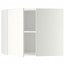 МЕТОД Угловой навесной шкаф с полками - белый, Хэггеби белый, 68x60 см