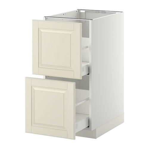 МЕТОД / МАКСИМЕРА Напольн шкаф 2фрнт/2выс ящ - белый, Будбин белый с оттенком, 40x60 см МЕТОД / МАКСИМЕРА Напольн шкаф 2фрнт/2выс ящ - белый, Будбин белый с оттенком, 40x60 см