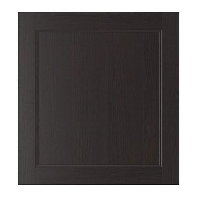 БЕСТО ВАССБО Дверь - черно-коричневый, 60x64 см