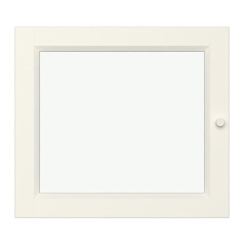 ОКСБЕРГ Стеклянная дверь - белый