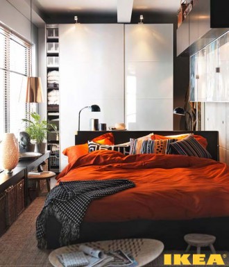 Интерьер спальной комнаты