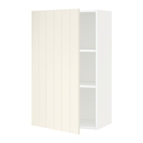 МЕТОД Шкаф навесной с полкой - белый, Хитарп белый с оттенком, 60x100 см МЕТОД Шкаф навесной с полкой - белый, Хитарп белый с оттенком, 60x100 см