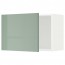 МЕТОД Шкаф навесной - белый, Калларп глянцевый светло-зеленый, 60x40 см