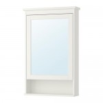 HEMNES зеркальный шкаф с 1 дверцей белый 63x16x98 cm