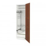 МЕТОД / ФОРВАРА Выс шк с отд д/акс д/убрк - 60x60x200 см, Филипстад коричневый, белый МЕТОД / ФОРВАРА Выс шк с отд д/акс д/убрк - 60x60x200 см, Филипстад коричневый, белый