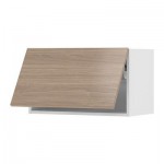 ФАКТУМ Горизонтальный навесной шкаф - Софилунд светло-серый, 92x40 см