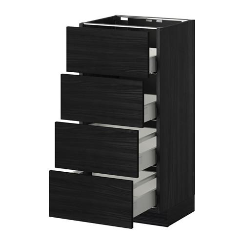 METOD напольн шкаф 4 фронт панели/4 ящика оцинковка METOD напольн шкаф 4 фронт панели/4 ящика оцинковка