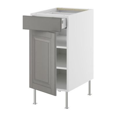 ФАКТУМ Напольн шкаф с полкой/ящиком/дверью - Лидинго серый, 60 см ФАКТУМ Напольн шкаф с полкой/ящиком/дверью - Лидинго серый, 60 см
