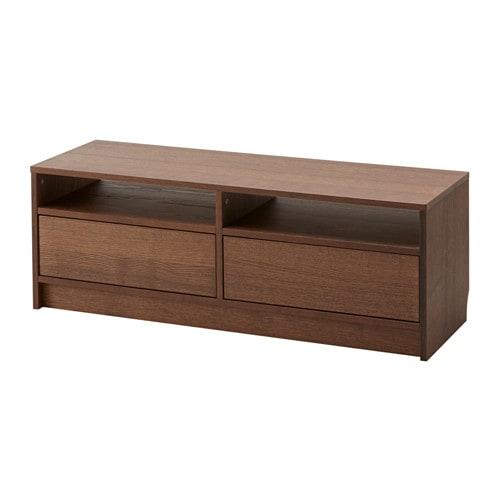 ГНЕДБИ Тумба под ТВ - коричневый ясеневый шпон