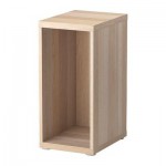 БЕСТО Секция полок/верхний доп модуль - под беленый дуб