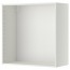 МЕТОД Каркас навесного шкафа - белый, 80x37x80 см