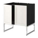 МЕТОД Напольн шкаф д раковины+2 двери - Лаксарби белый, МЕТОД Напольн шкаф д раковины+2 двери - Лаксарби белый,