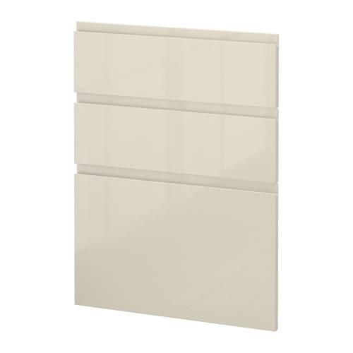 МЕТОД 3 фронтальн панели д/посудом машины - Воксторп глянцевый светло-бежевый МЕТОД 3 фронтальн панели д/посудом машины - Воксторп глянцевый светло-бежевый