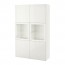 BESTÅ комбинация д/хранения+стекл дверц