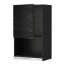 METOD навесной шкаф для СВЧ-печи черный/Тингсрид черный 60x100 см