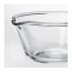VARDAGEN миска прозрачное стекло 13x Ø26 cm